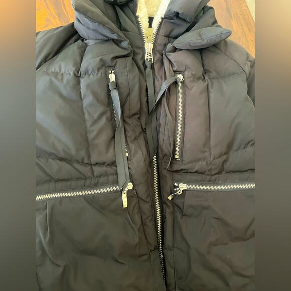 Orolay Thicken Down Puffer Hooded Jacket Black Winter Snow Coat - Picture 13 of 13